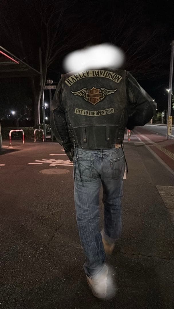 ハギワラ リュウセイ Harley-Davidson レザージャケット