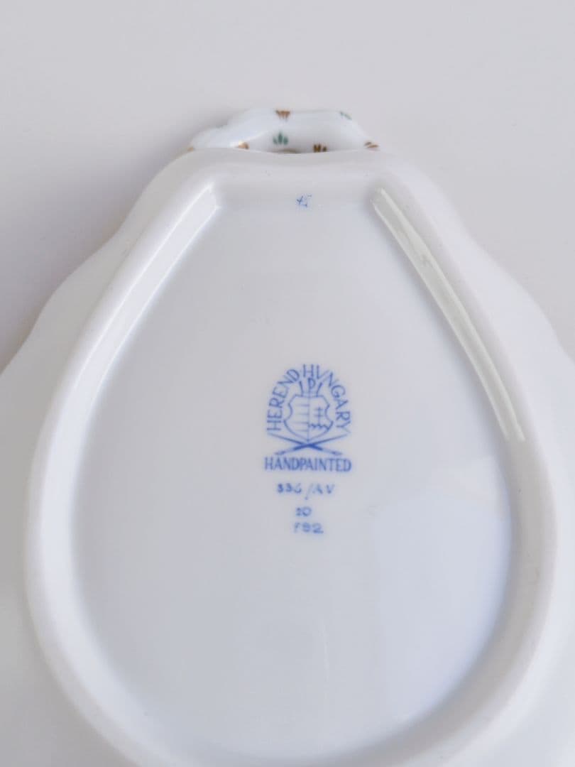 希少品✩ ヘレンド　アポニー・グリーン　シェルディッシュ