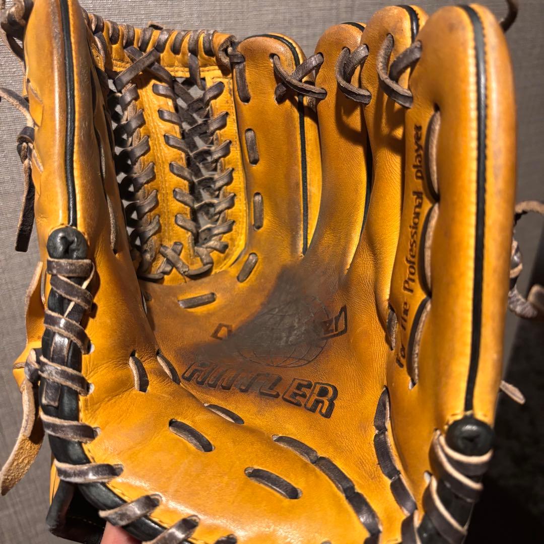 【希少・当時物】アントラー ANTLER 硬式用グローブ 内野手用