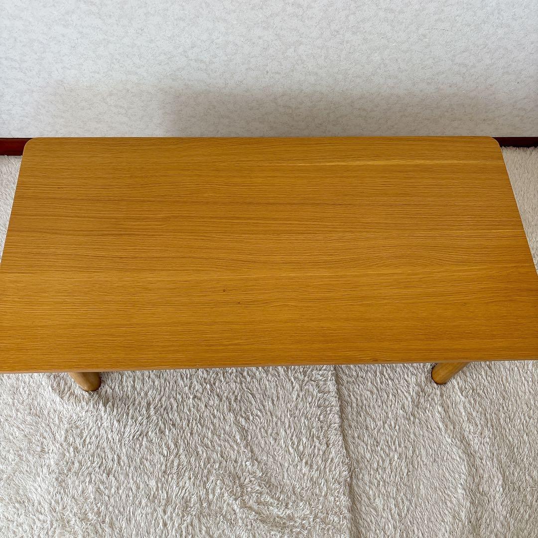 MUJI 無印良品】オーク材 木製 ローテーブル 廃番