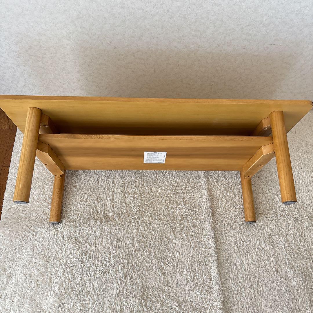 MUJI 無印良品】オーク材 木製 ローテーブル 廃番