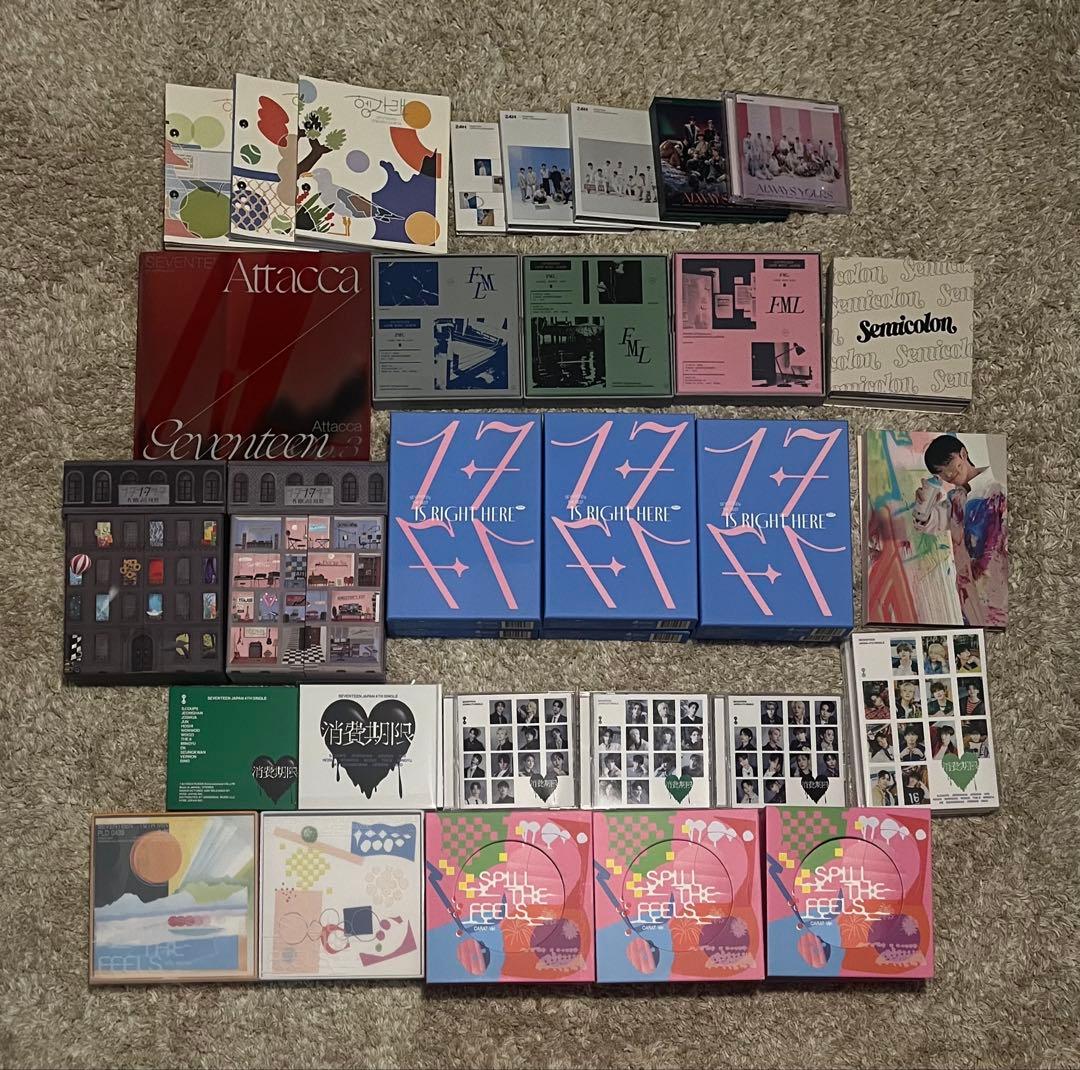 SEVENTEEN アルバム 76点 まとめ売り