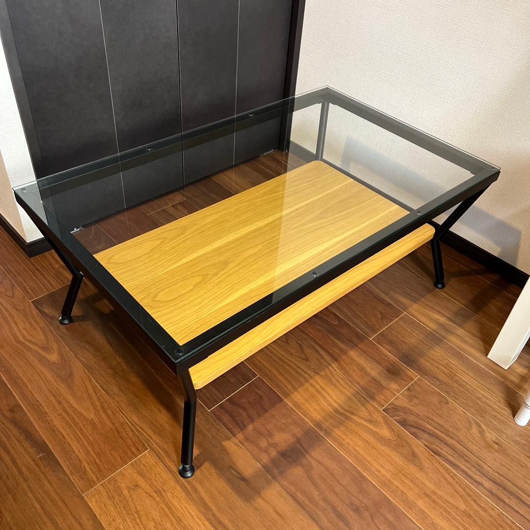 Francfrancガラステーブル