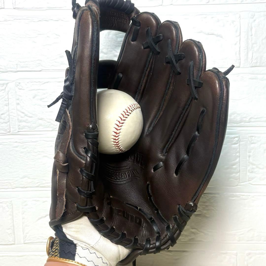 【赤ビュー】ミズノ ビューリーグ PREWIND 軟式 グローブ MIZUNO
