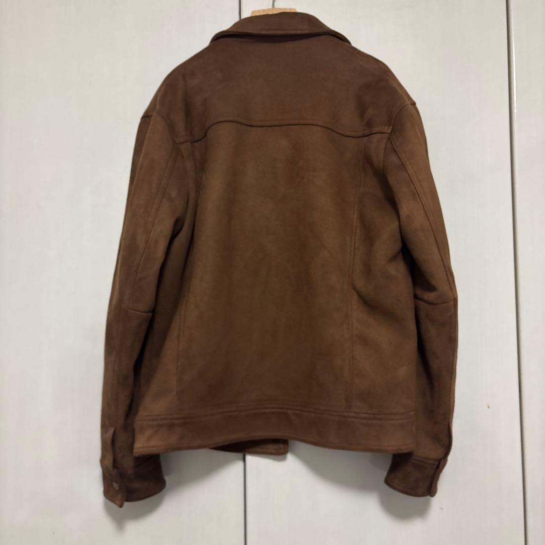 ZARA スエードジャケット ブラウン L