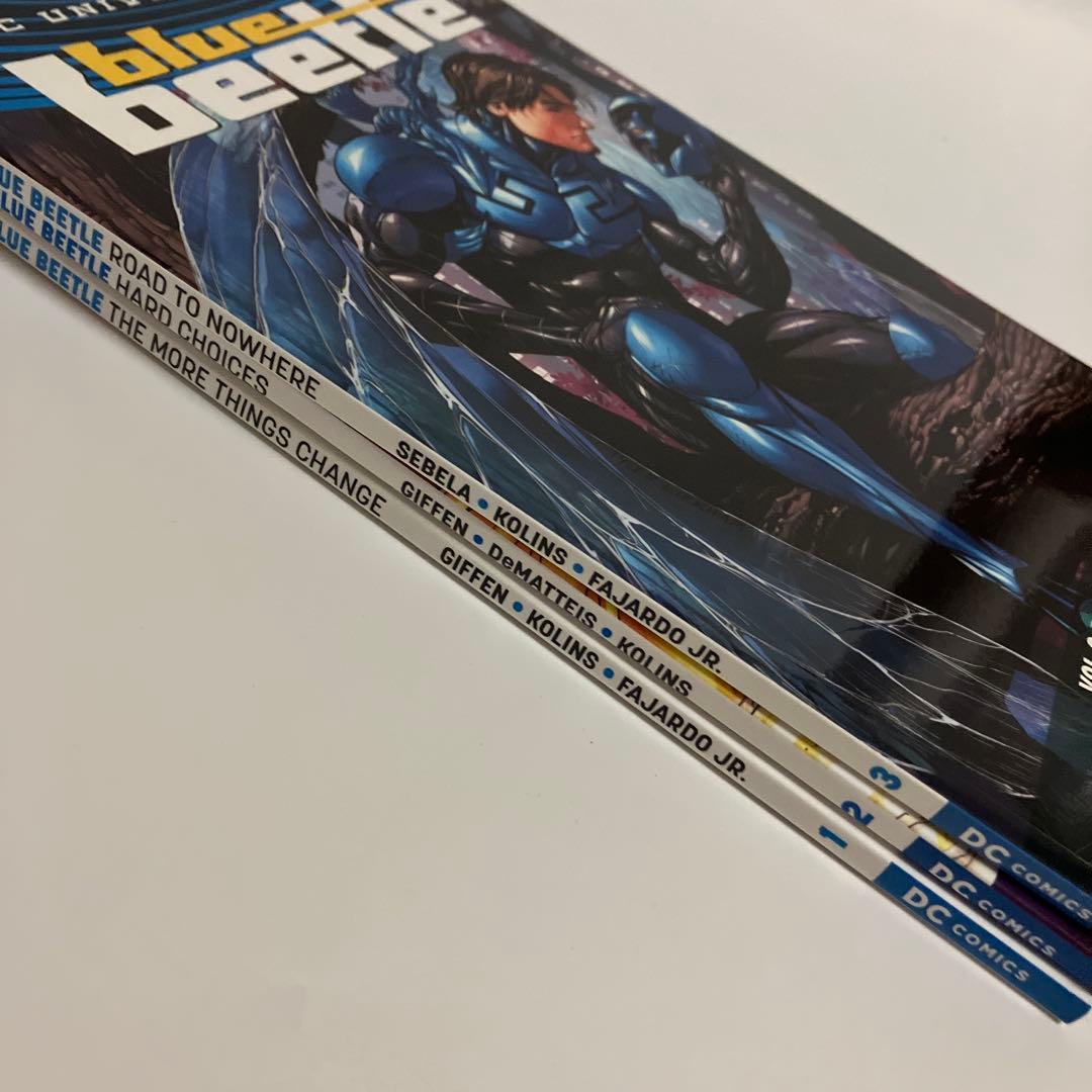 アメコミ・英語　全3巻セット　ブルービートル　BLUE BEETLE