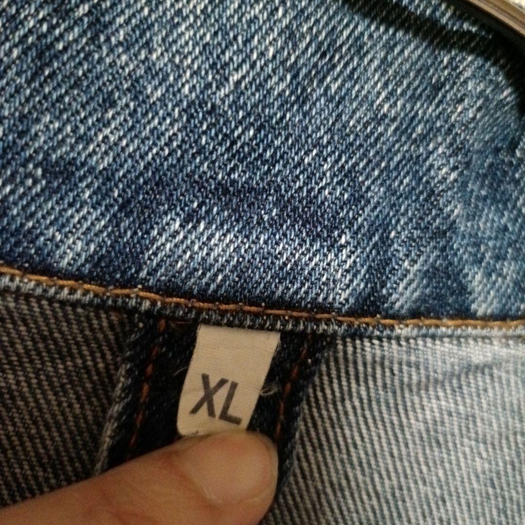 Levi's【XL】デニムジャケット ビッグE 赤タブ オーバーサイズ