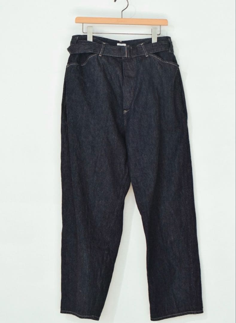 新品未使用 COMOLI コモリ デニム セットアップ NAVY ネイビー