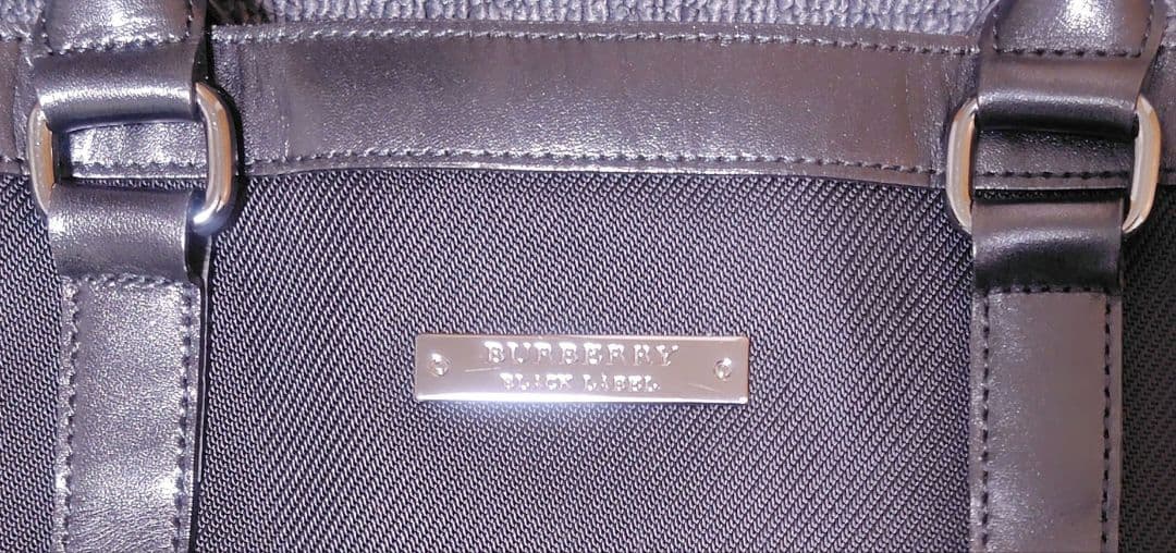 【BURBERRY BLACKLABEL】トートバッグ(山陽商会・日本製)