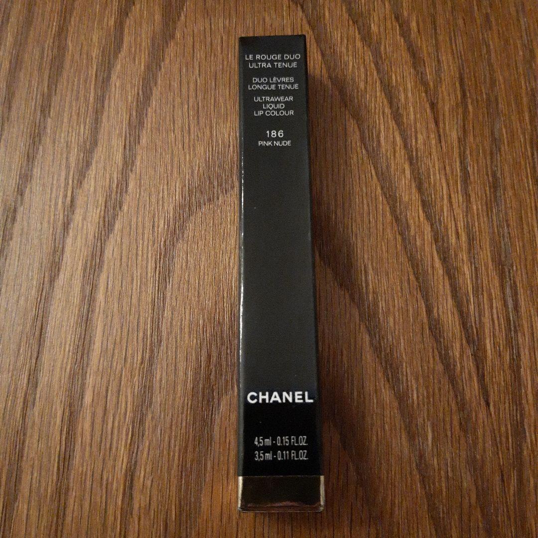 CHANEL ルルージュデュオウルトラトゥニュ 186 ピンクヌード