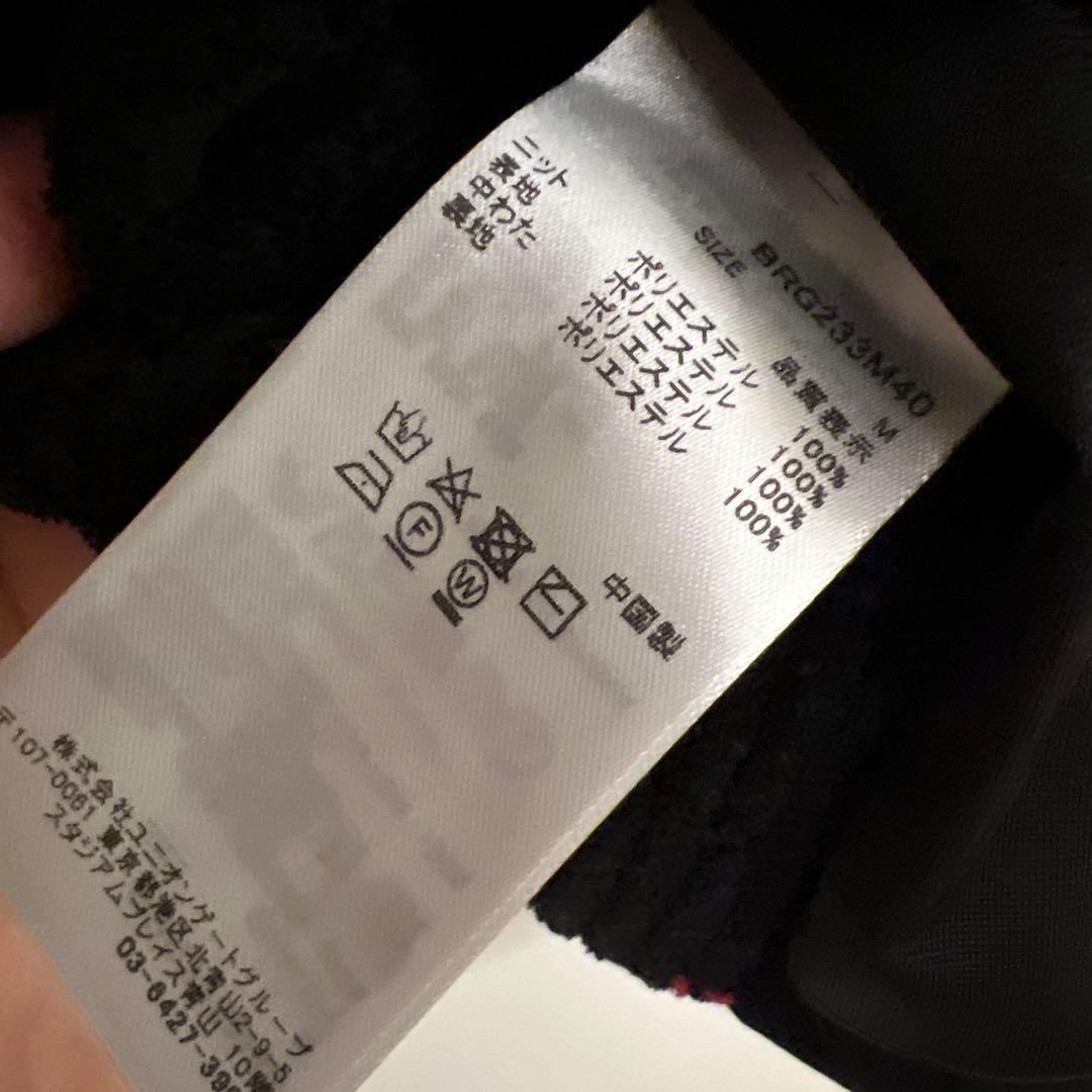 ブリーフィング BRIEFING KNIT BLOUSON ニットブルゾン　M