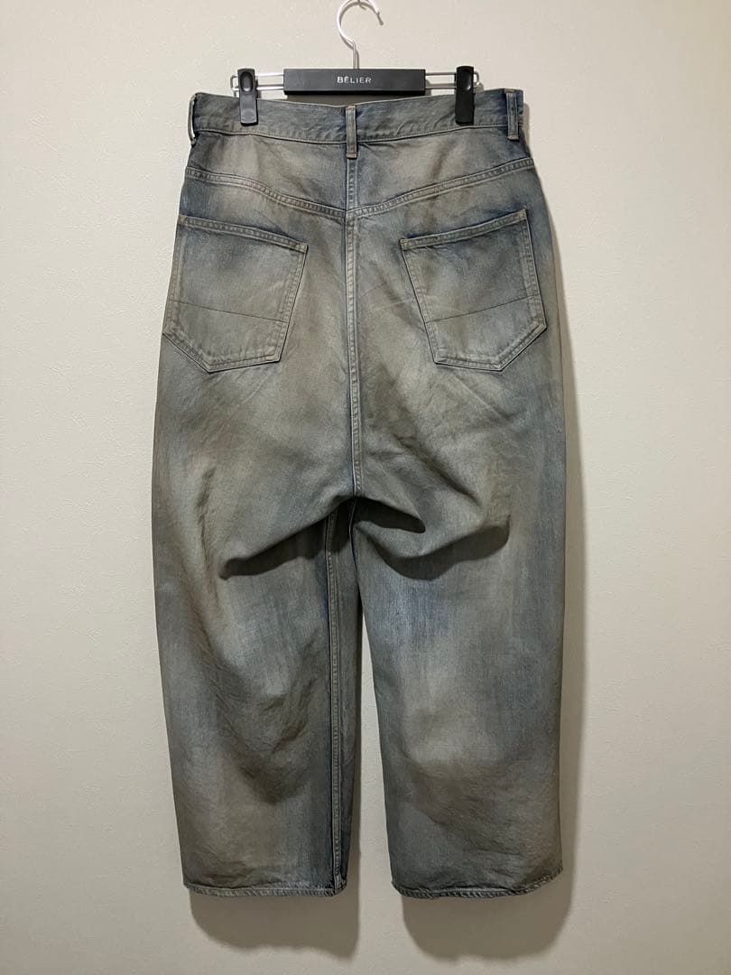 【美品】ANCELLM 26SS #05 AGING type-C INDIGO