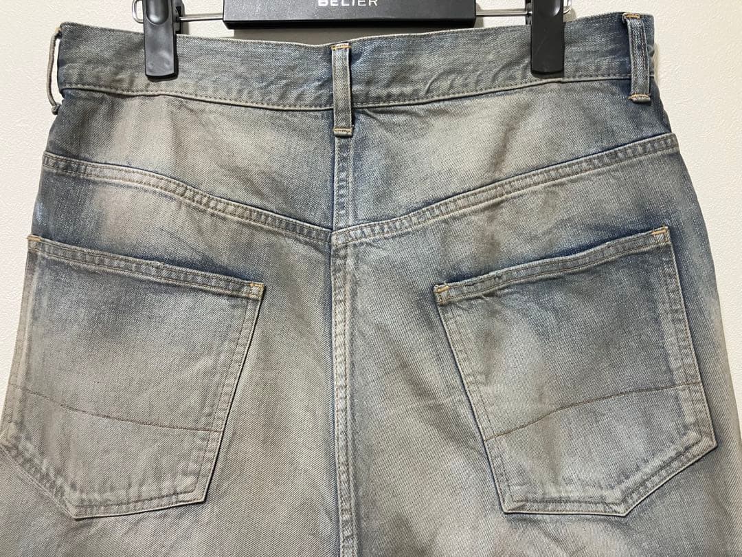 【美品】ANCELLM 26SS #05 AGING type-C INDIGO
