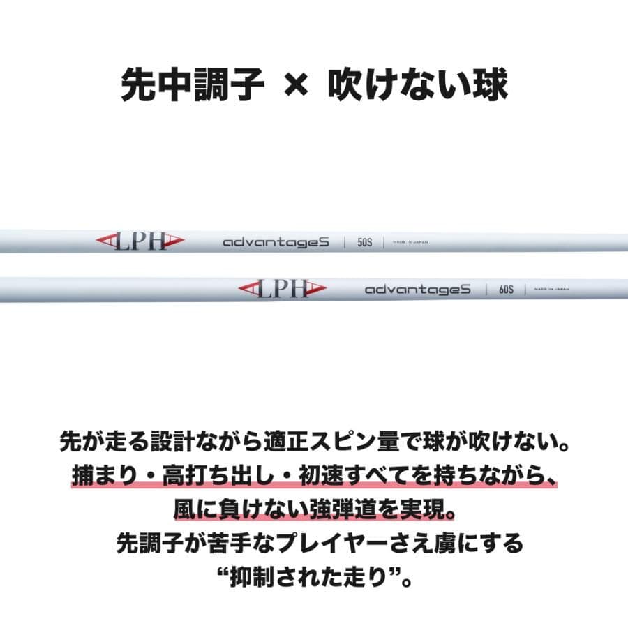 ALPHA advantage S 50S 1W DR マルチスリーブ