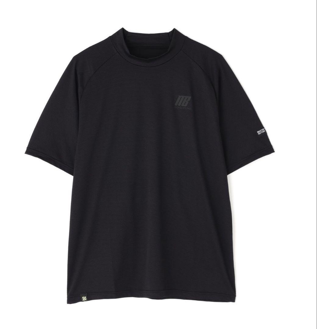 ¥15,400新品正規品【MBE/6】半袖モックネックシャツポロシャツ