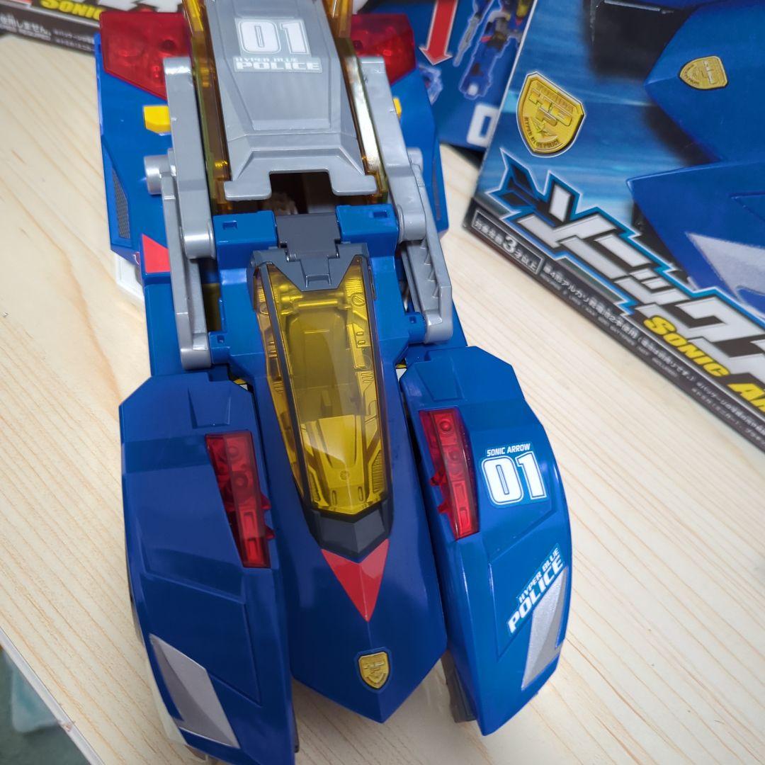 トミカ ハイパーブルーポリス　ソニックアロー　ソニックブレイカー　ソニックメテオ