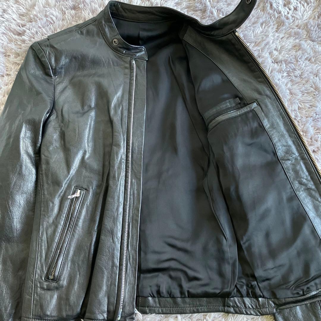 LITHIUM HOMME リチウムオム　ライダースジャケット　レザージャケット