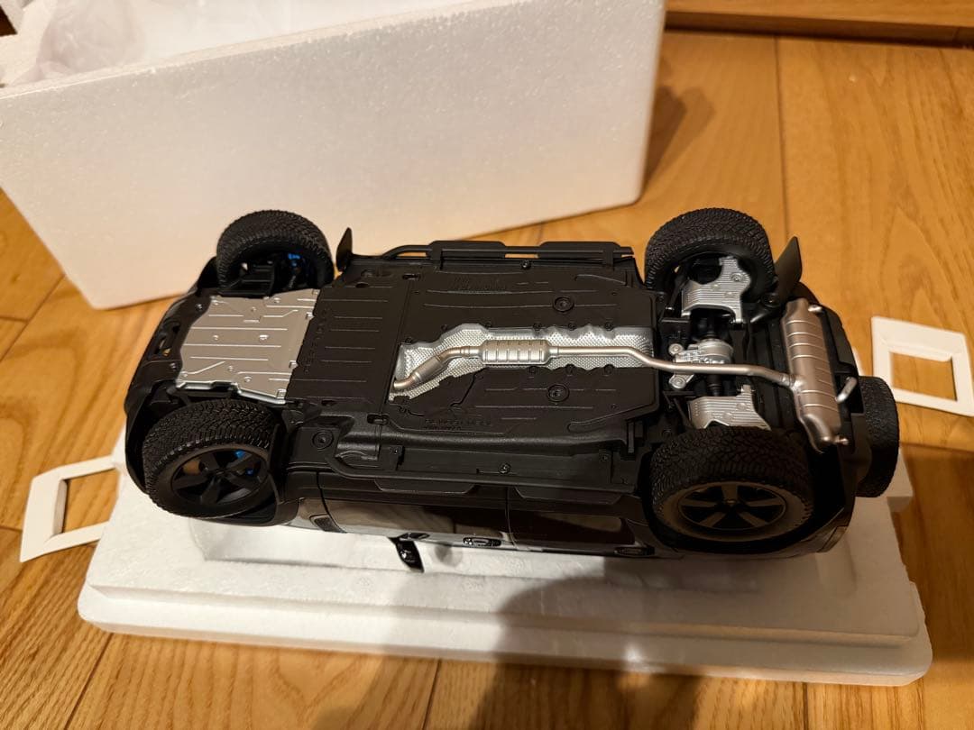 ツ*ニ様 DEFENDER 110 ブラック ALMOST REAL 1/18