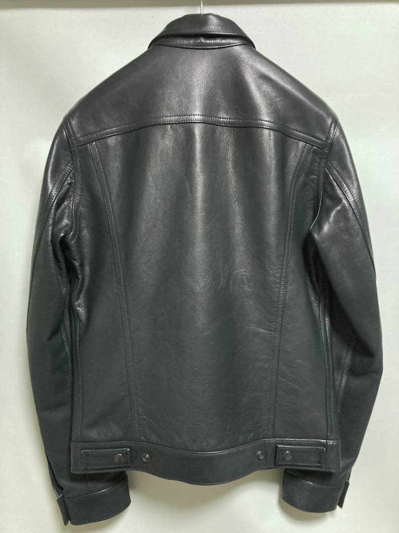美品　blackmeans レザー　トラッカージャケット　サイズ3