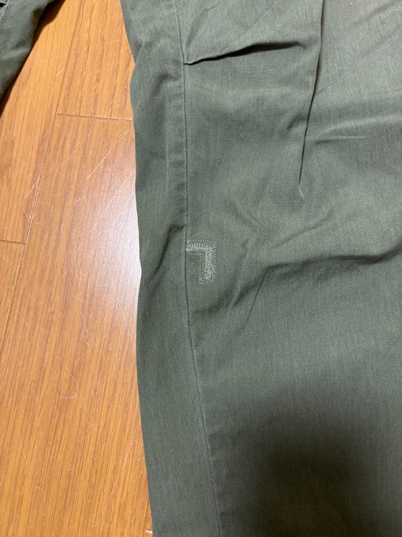 ジャングルファティーグパンツ3rd LサイズUS古着 ノンリップ