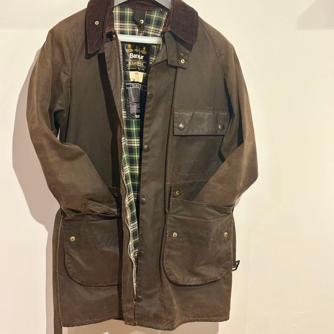 80s 1988年 Barbour Solway Zipper c38
