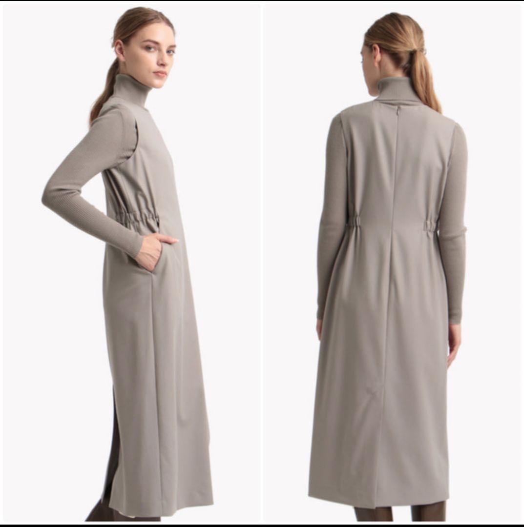 Theory luxe ウール ノースリーブワンピース