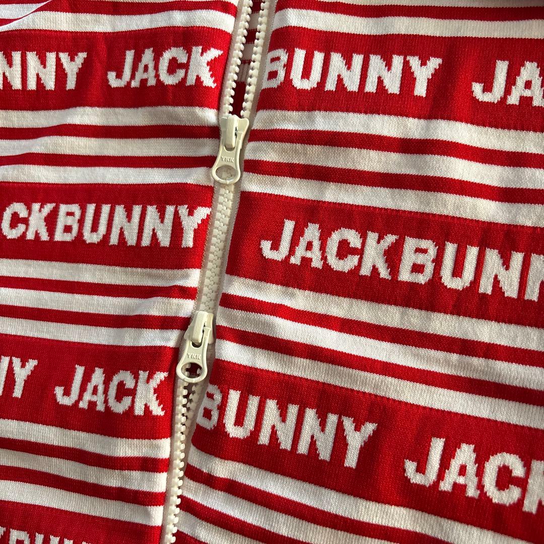JACK BUNNY ジャックバニー ゴルフニットフルジップ ジャケットサイズ5