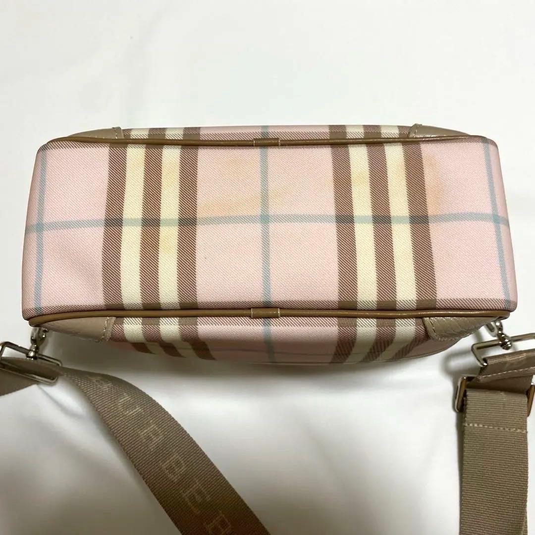 BURBERRY バーバリーロンドン ピンクショルダーバッグ
