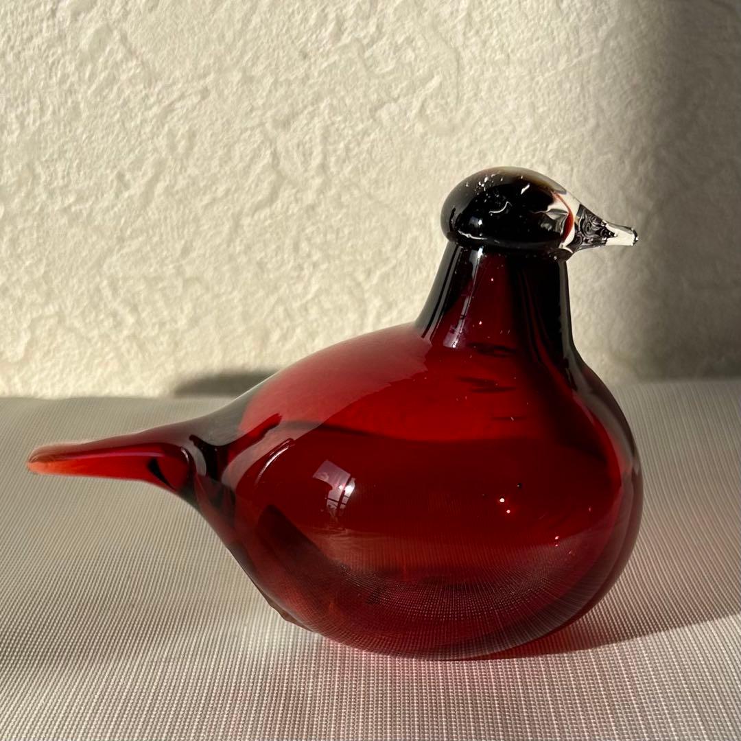 オイバ・トイッカ ガラスの鳥 Little Tern 赤いコアジサシ 1996年