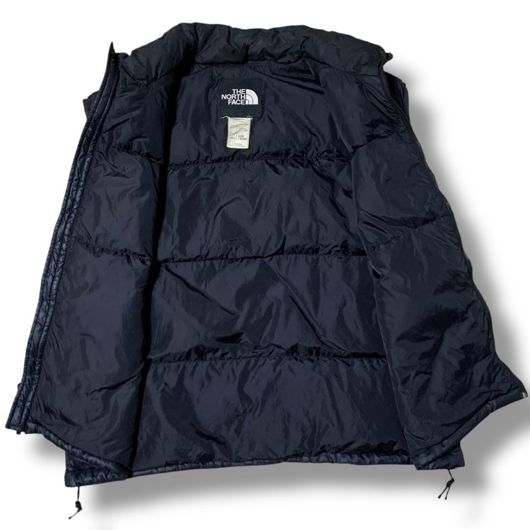 THE NORTH FACE ヌプシ　ダウンベスト　ブラック　XL 90s