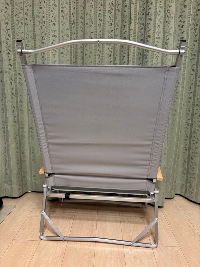 新品同様　Coleman フォールディングチェアワイド　２脚セット（グレー）