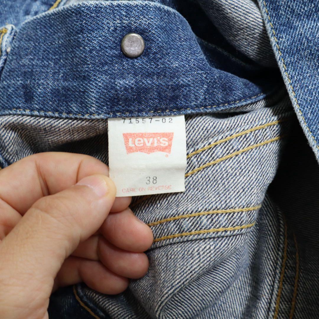 N-189 LEVIS 71557-02 復刻　リーバイス　デニムジャケット