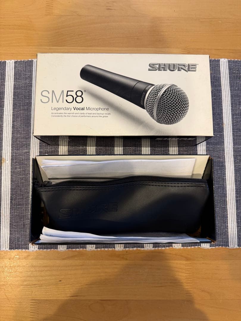 SHURE シュアSM58 ダイナミックマイク
