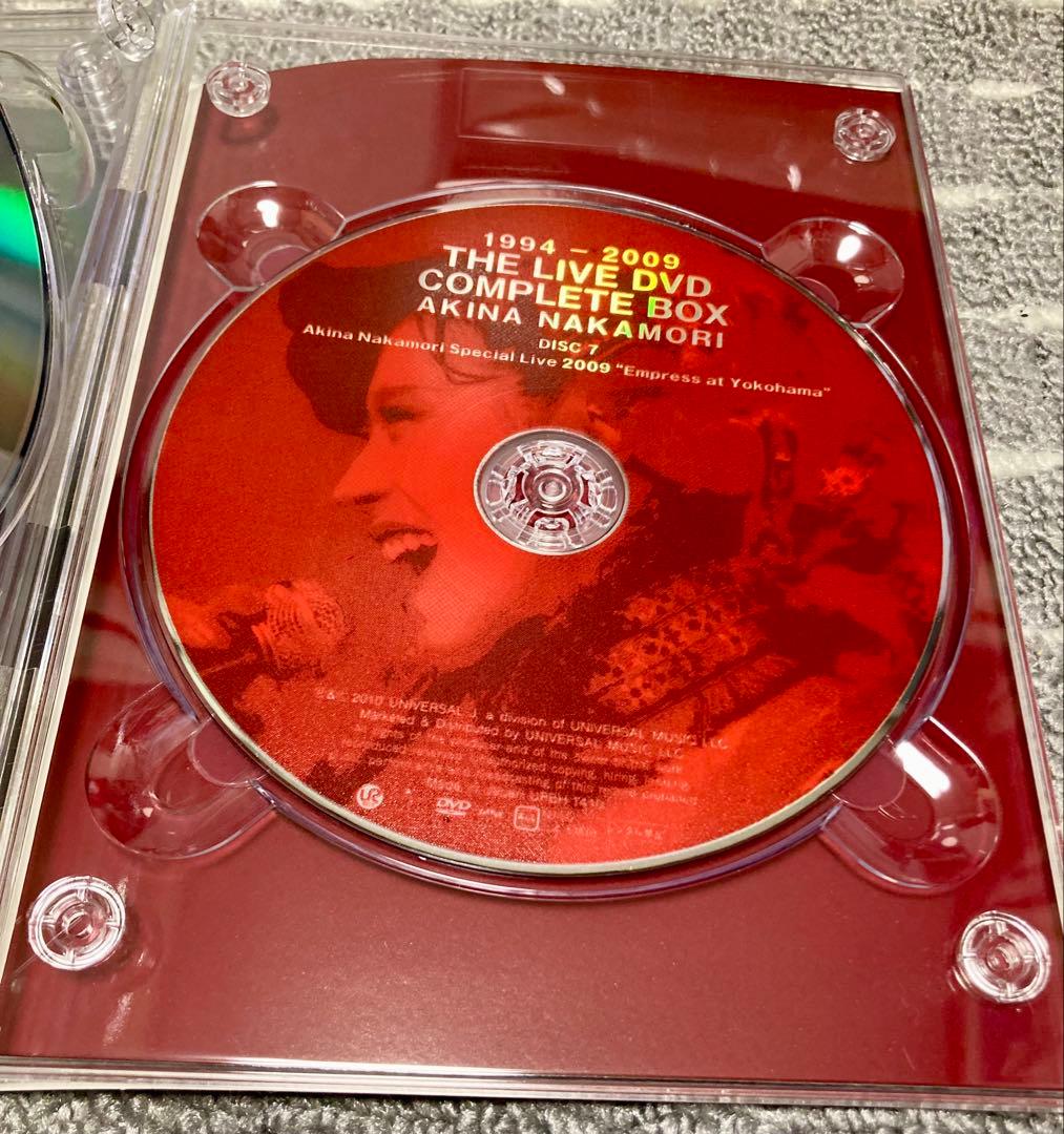 中森明菜 1994-2009 THE LIVE DVD COMPLETE BOX