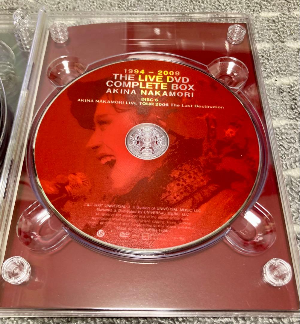 中森明菜 1994-2009 THE LIVE DVD COMPLETE BOX