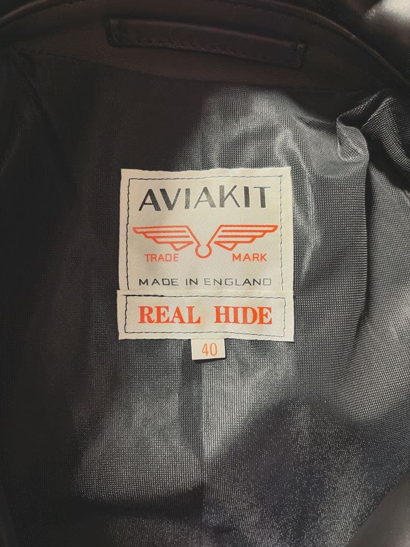 超美品！ルイスレザー サイクロン 40 ホースハイド