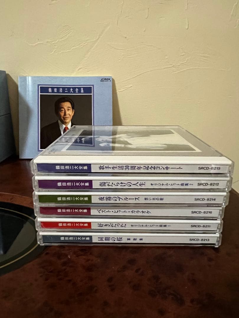鶴田浩二 大全集 6枚組CD BOX SRCD-8211〜8216 邦楽　CD