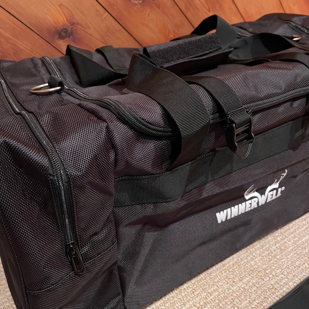 極美品 WINNERWELL 薪ストーブ 収納バッグ 黒 Mサイズ