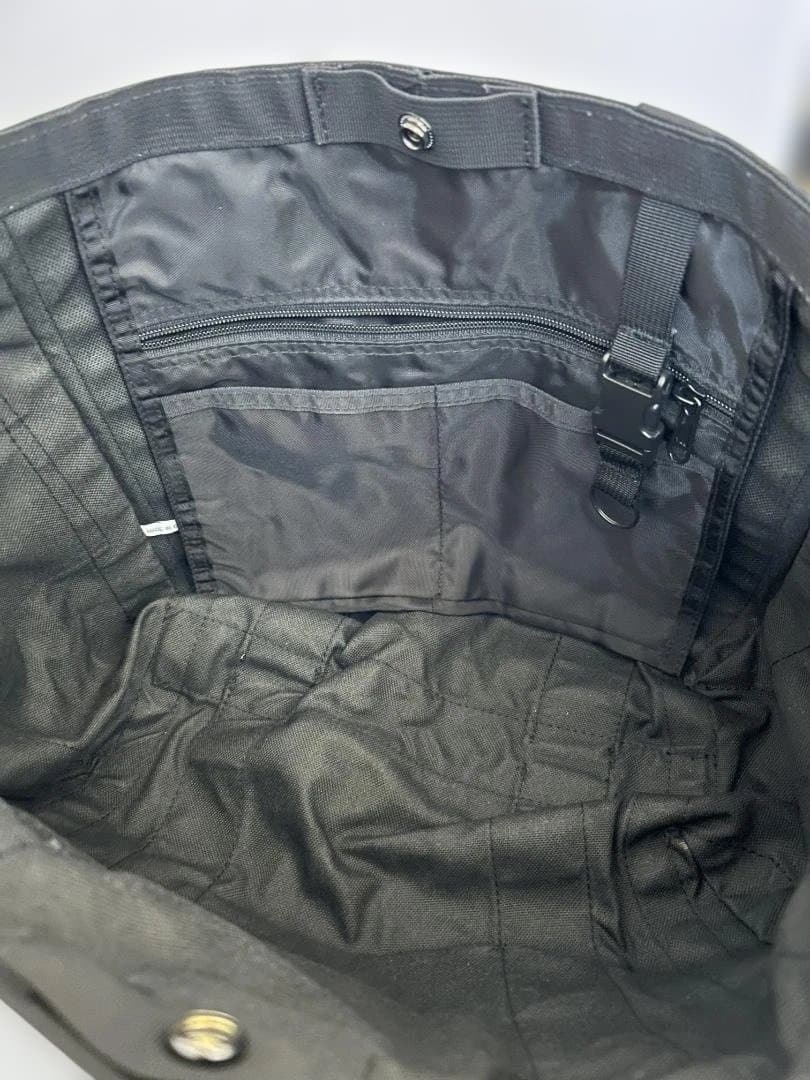 美品 BRIEFING 2WAYトート ブラック A4収納 長さ調節ショルダー付