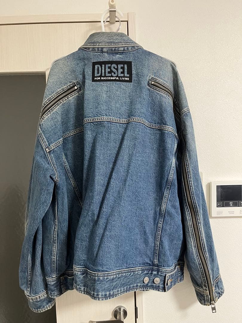 DIESEL デニムジャケット XL ライトブルー