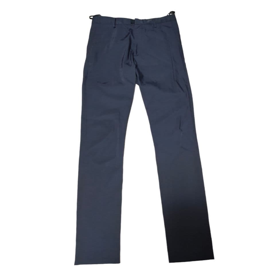 HELMUT LANG ヘルムートラング ナイロン スラックス パンツ ネイビー