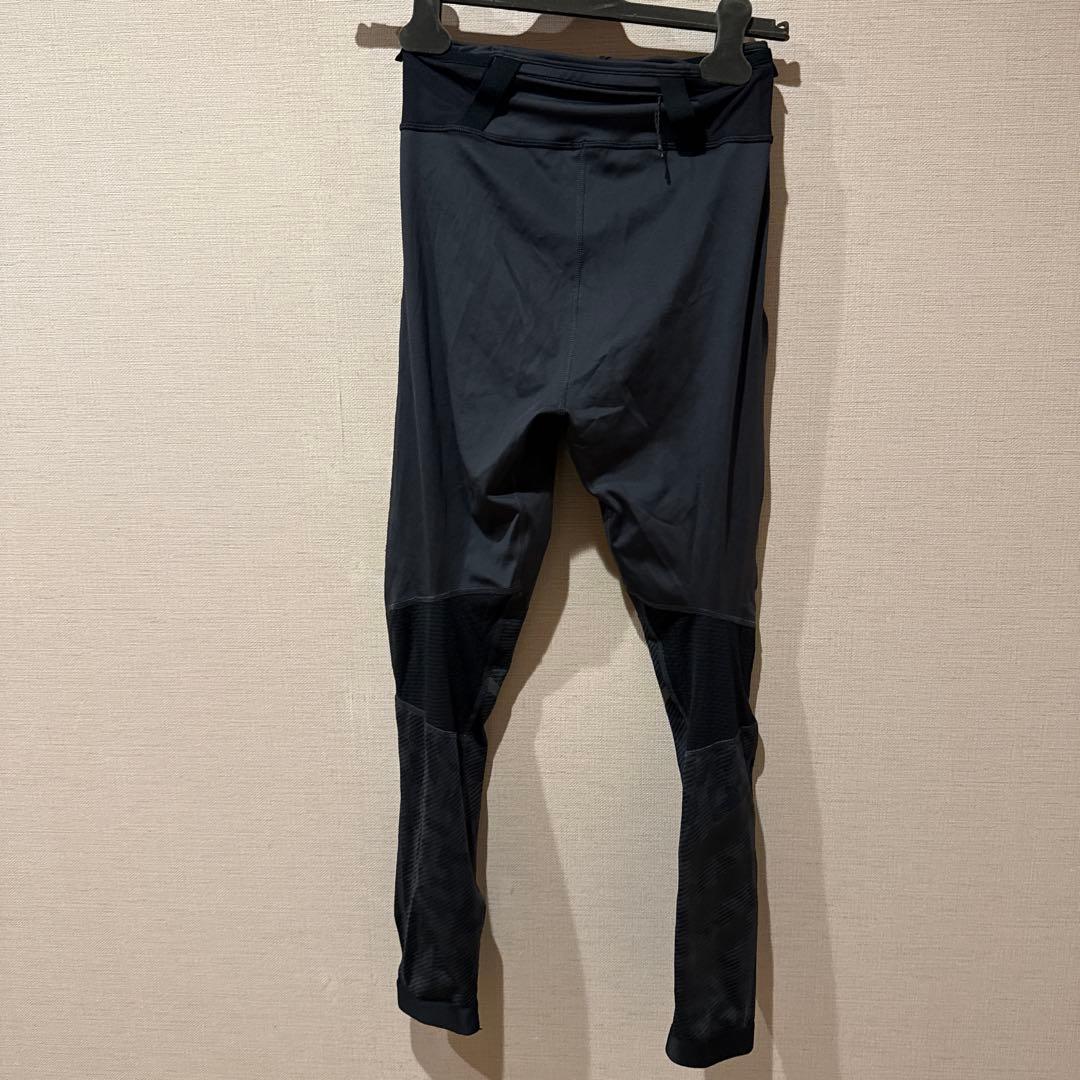 adidas TERREXブラック ランニングタイツ