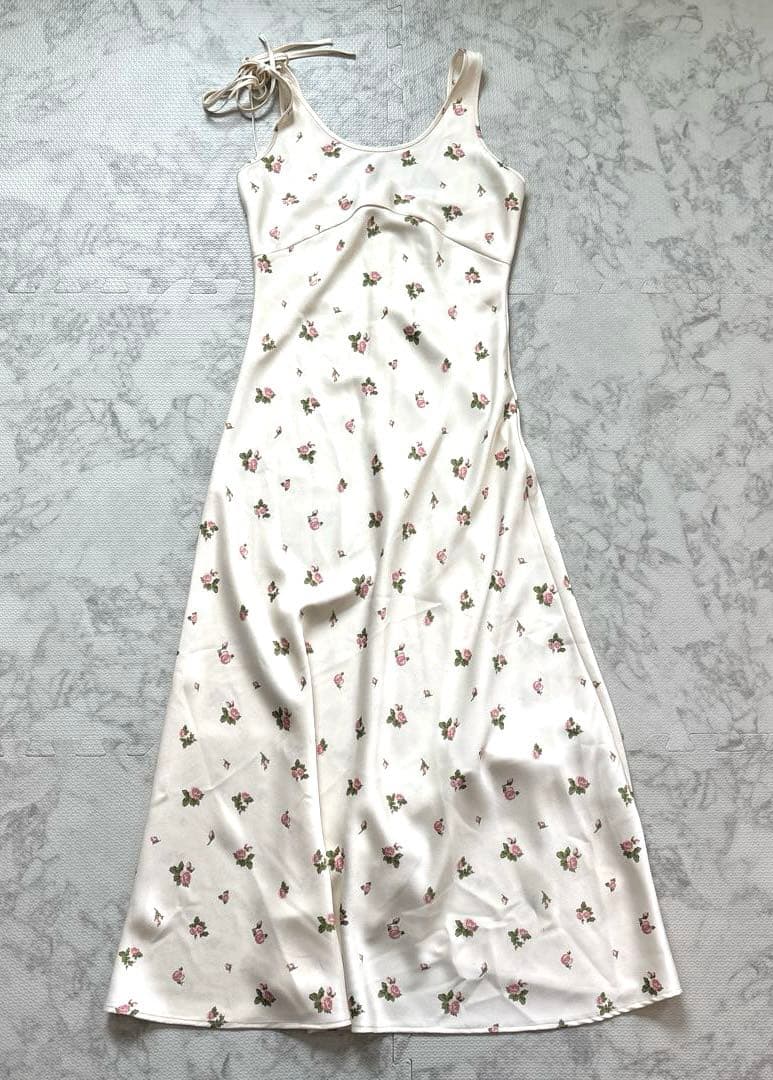 MOUSSY FLORAL FLARE ドレス