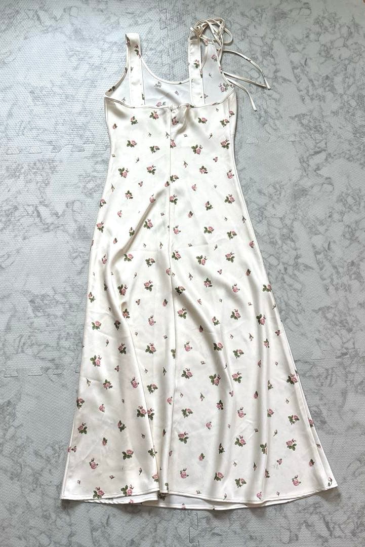 MOUSSY FLORAL FLARE ドレス