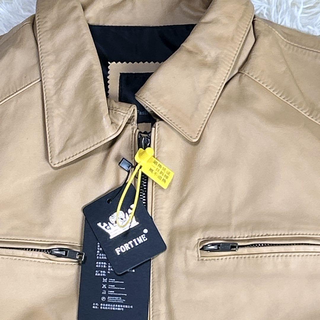 FORTIME レザージャケット ライダース3XL ビッグサイズ ヴィンテージ