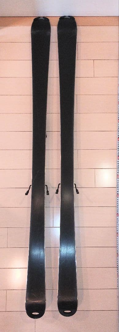 elan スキー板 マーブル模様 ストック　ケース付き 160cm