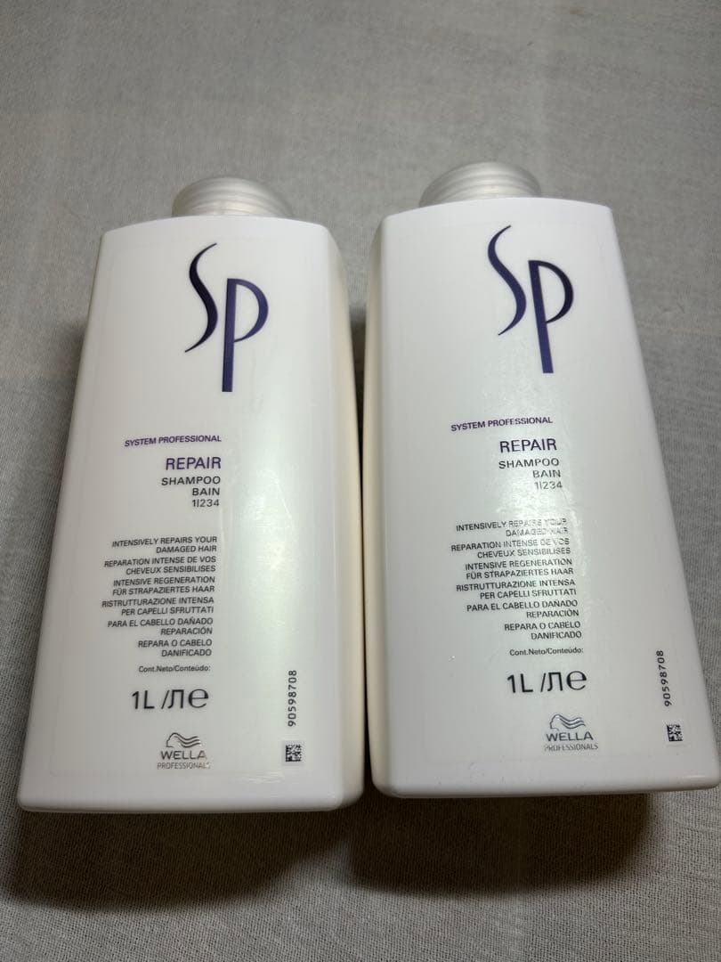 ウエラ SP リペア シャンプー ダメージヘア 1000ml 2本セット