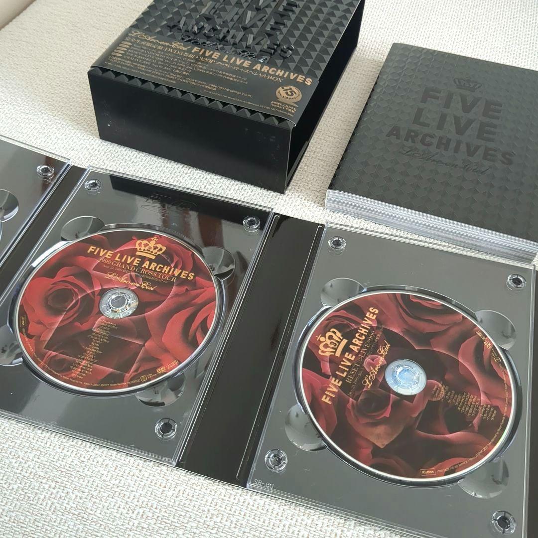 L'Arc~en~Ciel ラルク FIVE LIVE ARCHIVES DVD