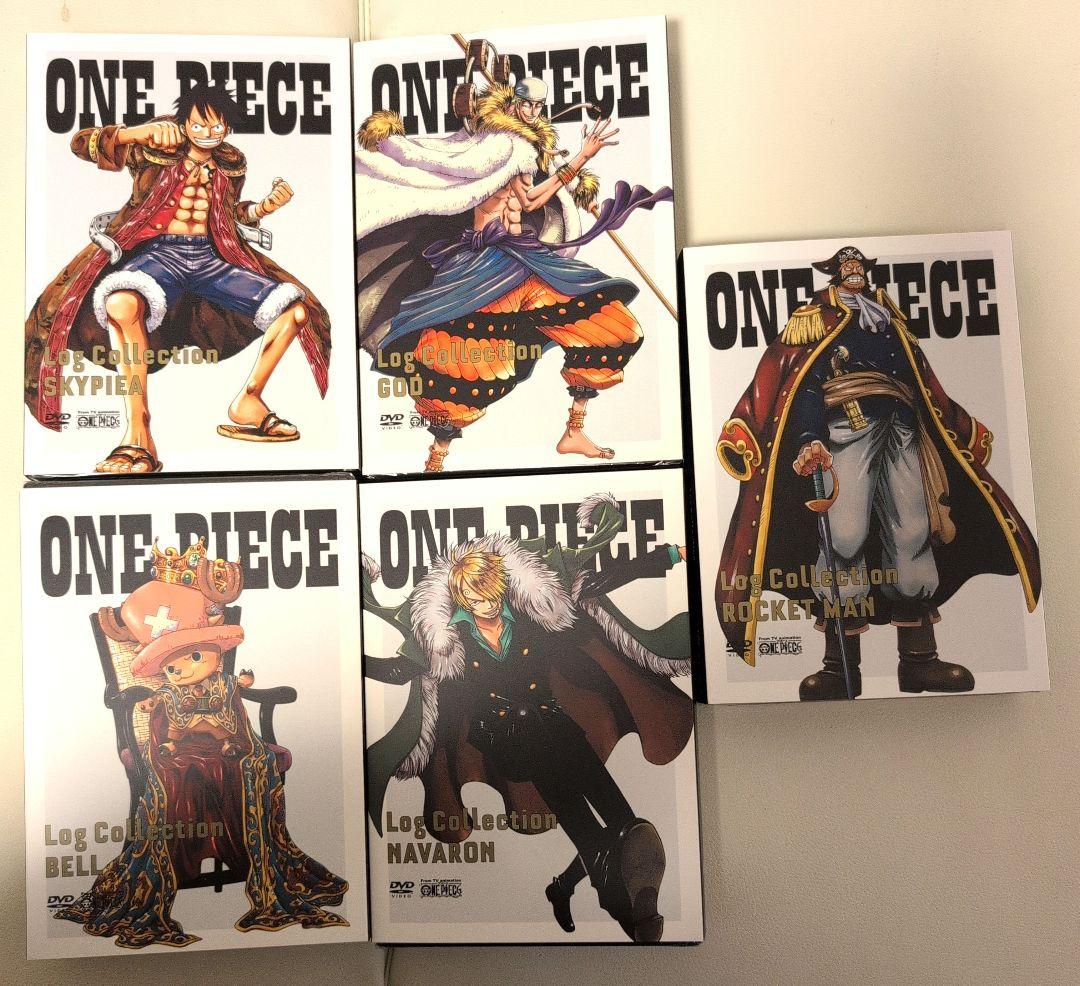 ONE PIECE ログコレクションDVDセット 未開封 まとめ売り