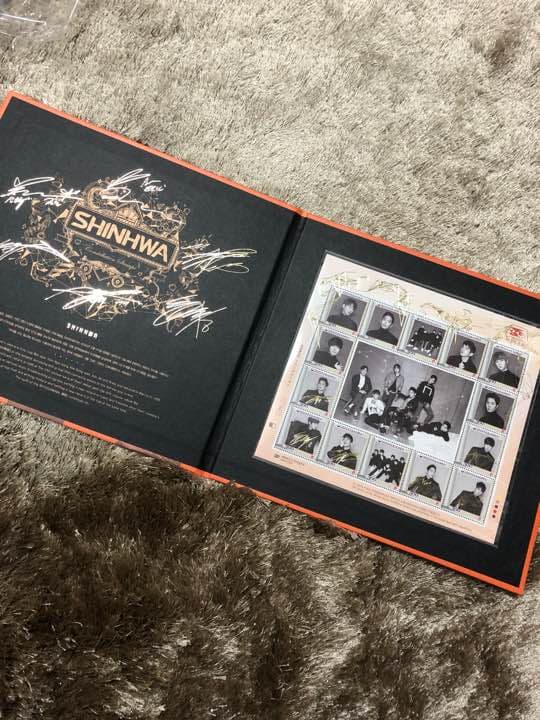 SHINHWA 韓国限定切手 ポストカードセット K-POP